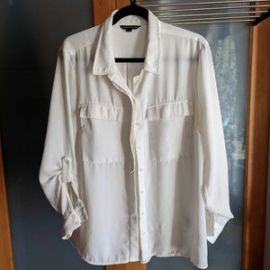 White XL Catherine Malandrino blouse